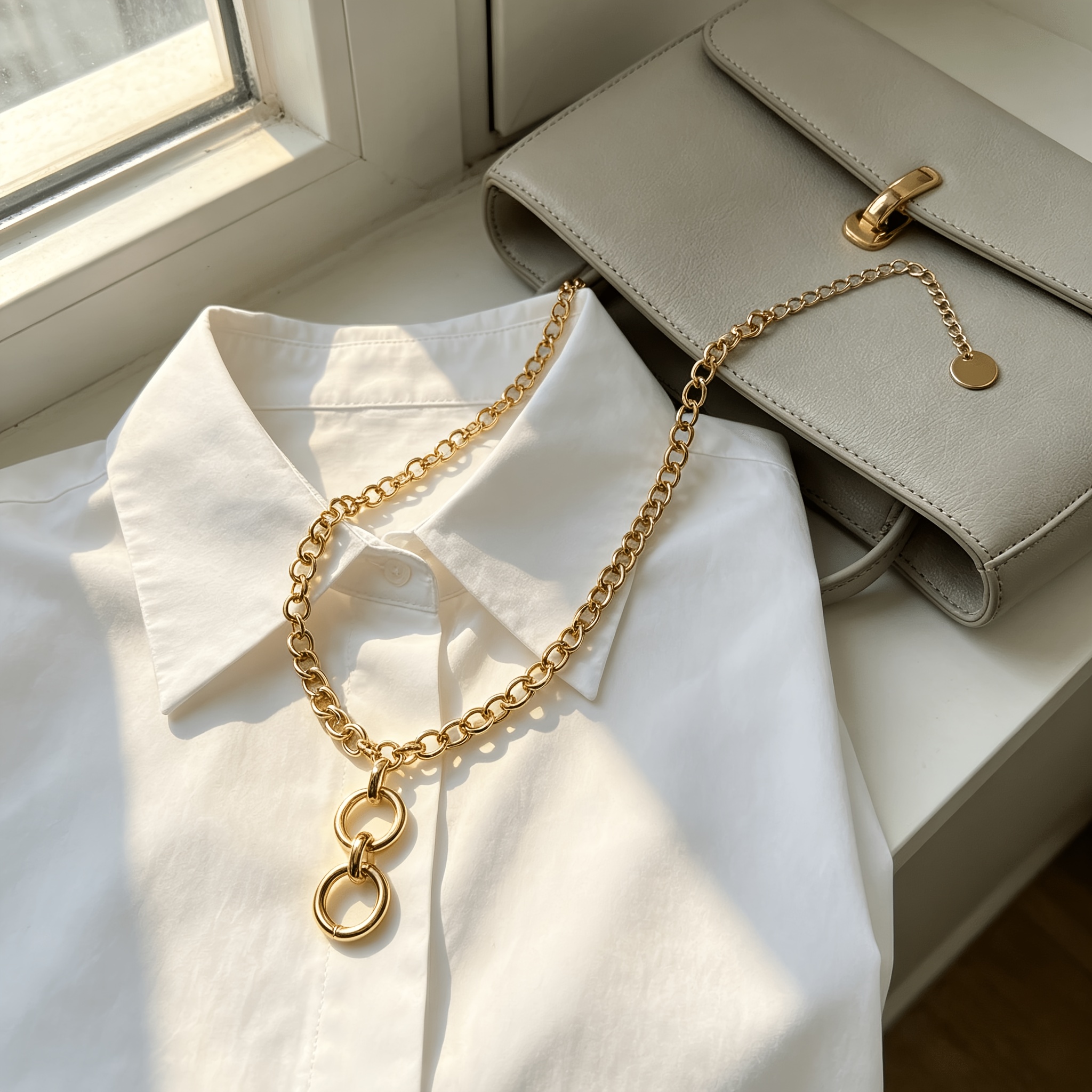 Women's Elegant Retro Statement Necklace, Daily Wear